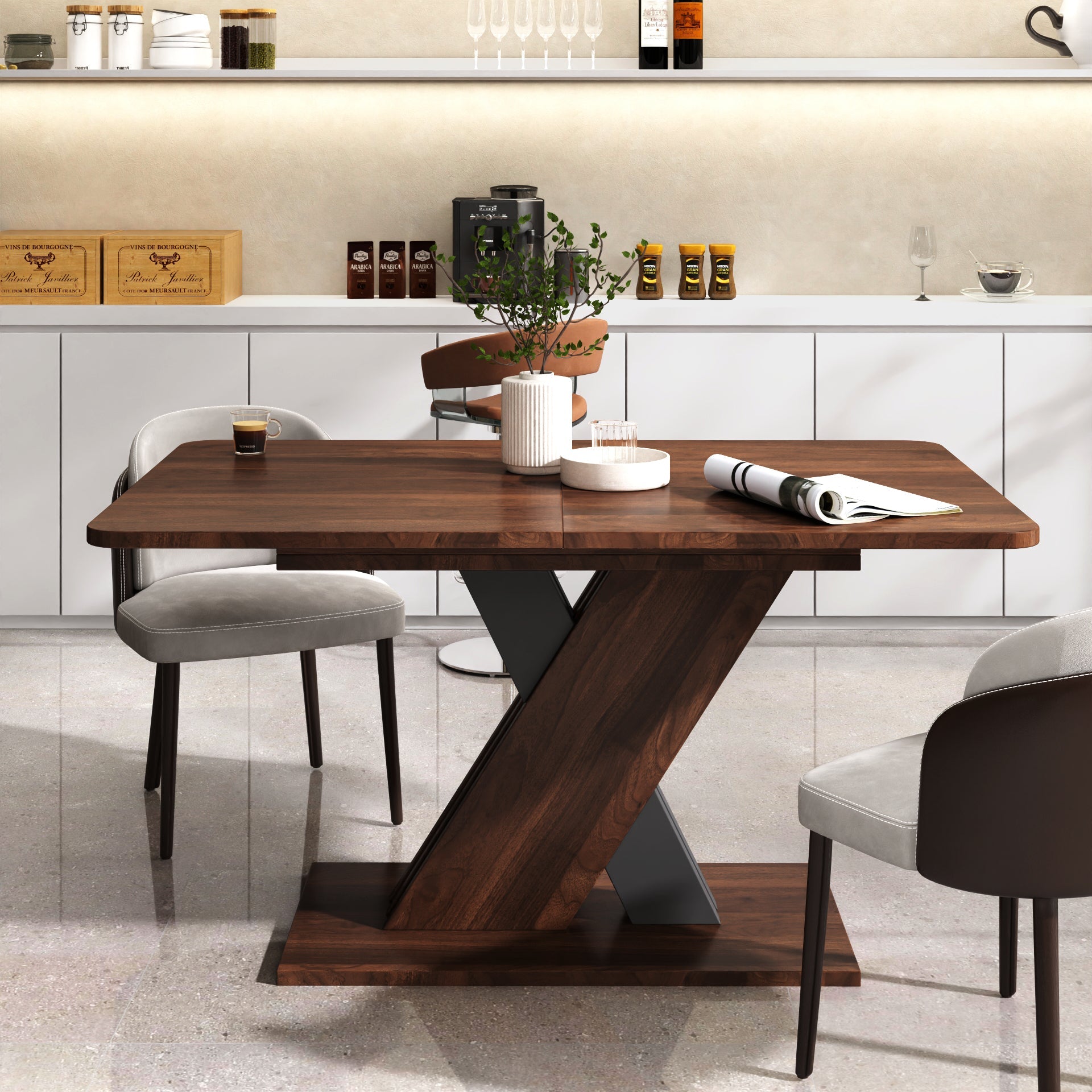 Multifunctional Extendable Console Table