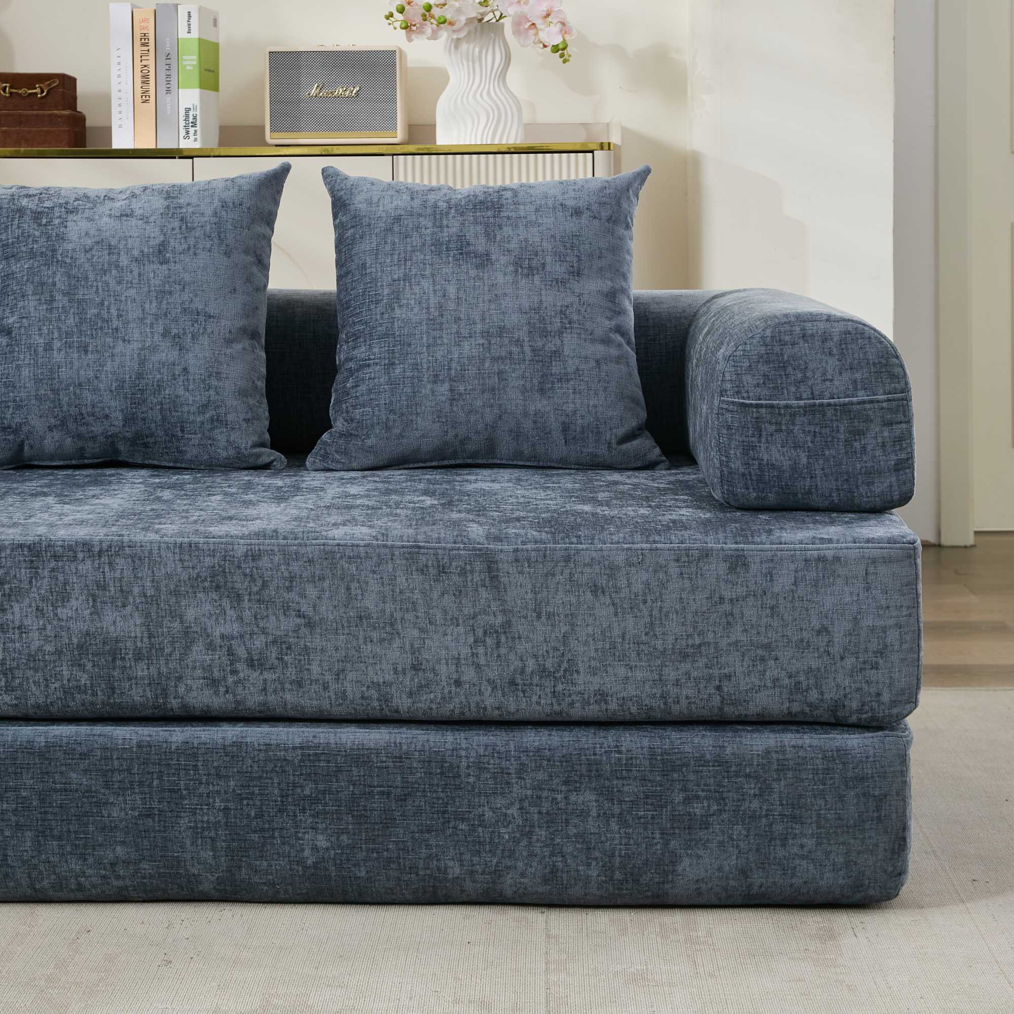 Comfy Convertible Folding Mattress Sofa Bed