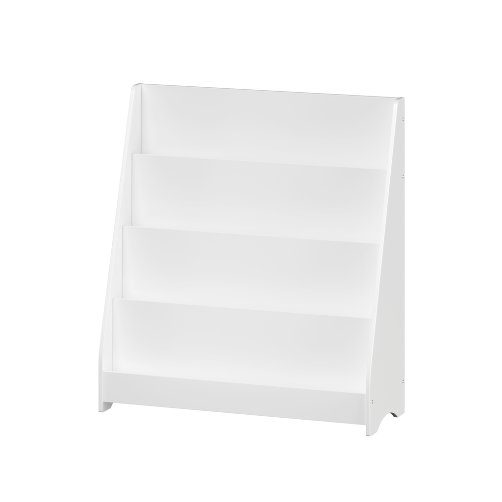 4-Tier MDF Toddler Book Display Shelves Kids Bookshelf
