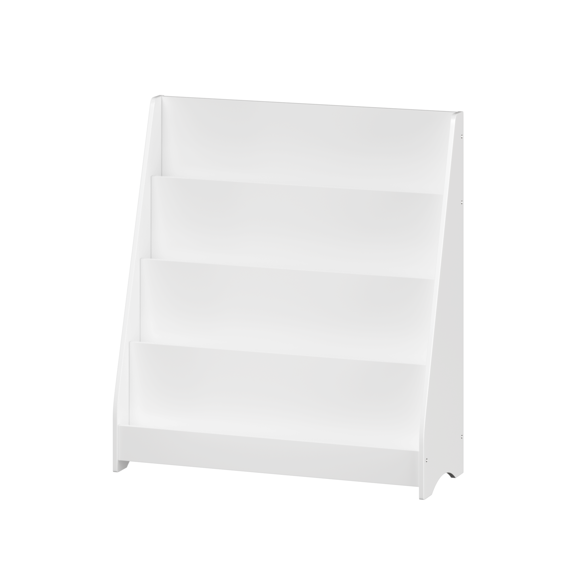 4-Tier MDF Toddler Book Display Shelves Kids Bookshelf