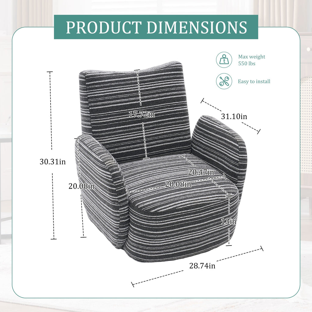 Modern Style Swivel Leisure Chair