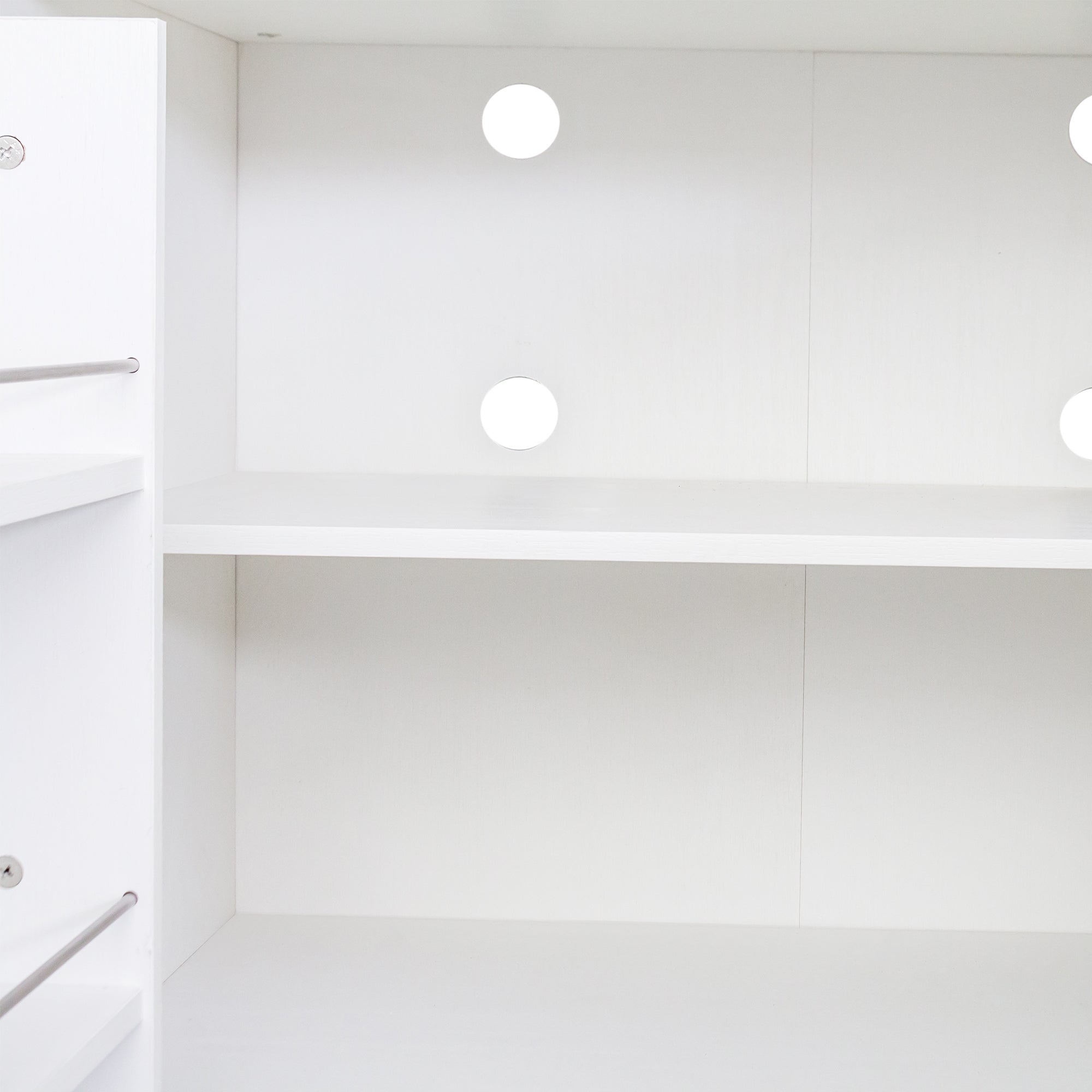 62.99in Pantry Cabinet for Living Room and Dinning Room
