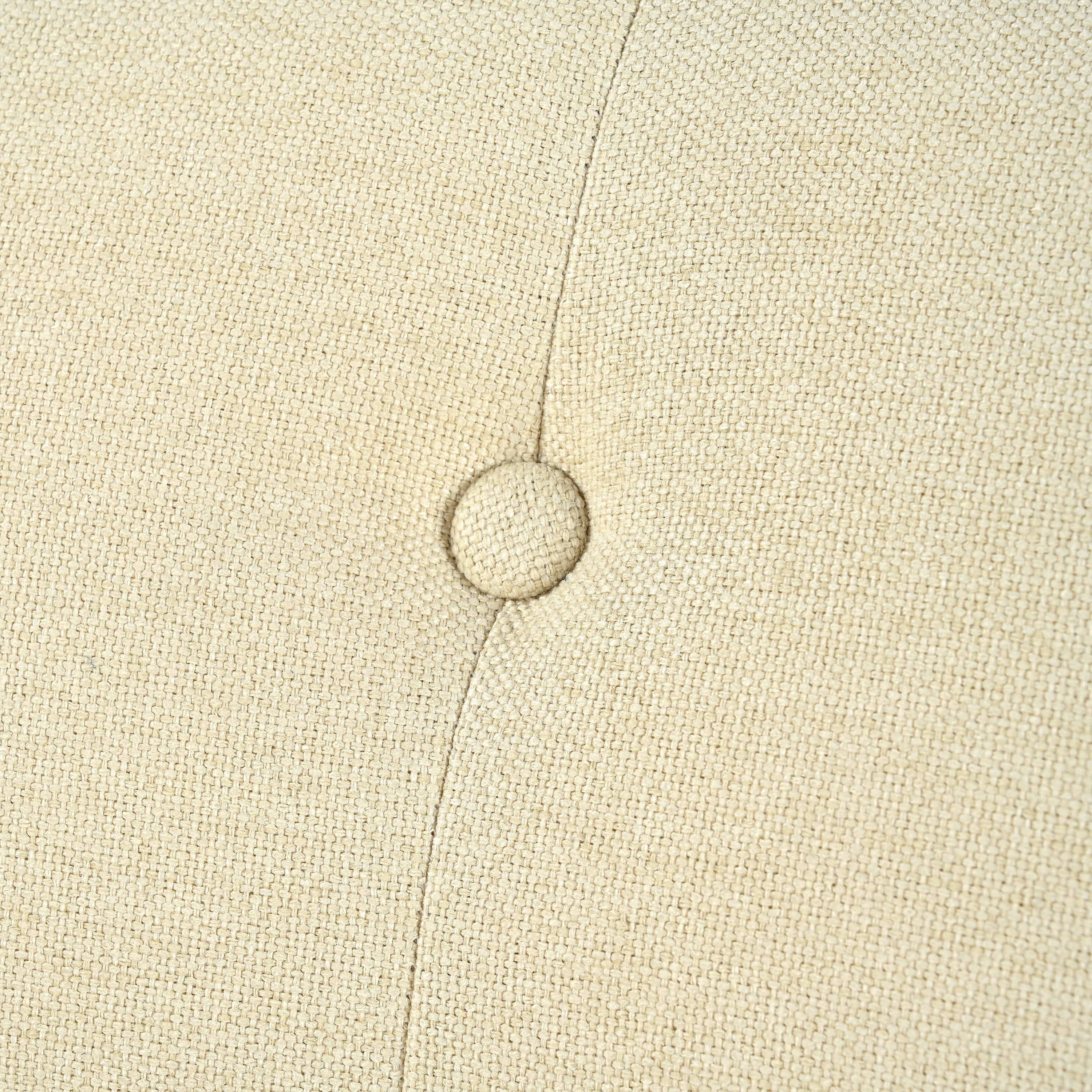 Modern Club Chair with Button-Tufted Back and Tonal Piping