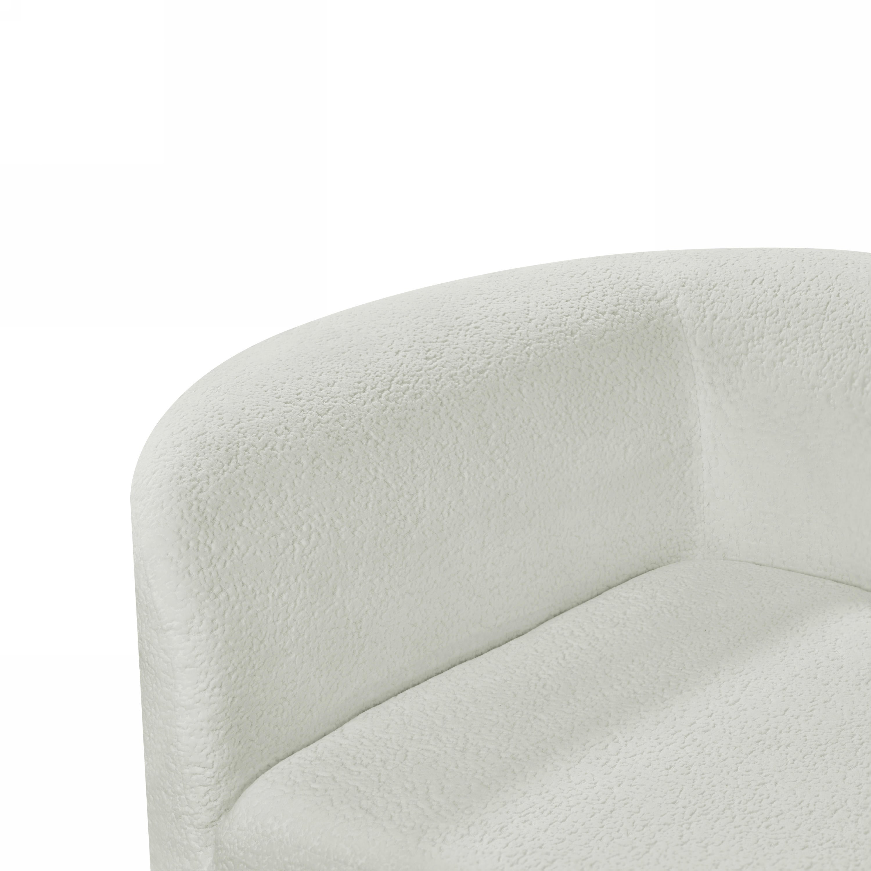 116' Modern Curved Sectional Sofa for Living Room