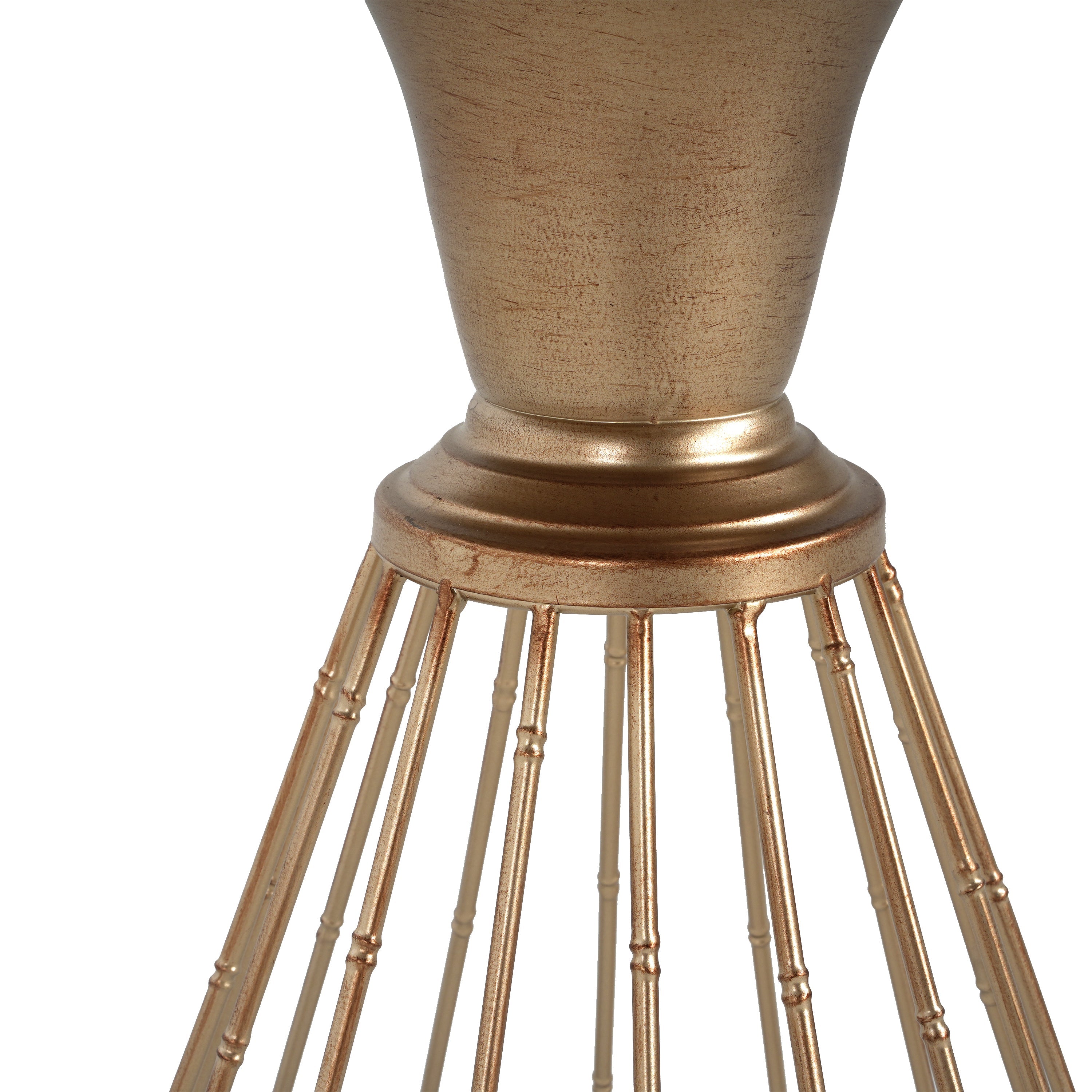 Hollow Edge Retro Art Pine Side Table
