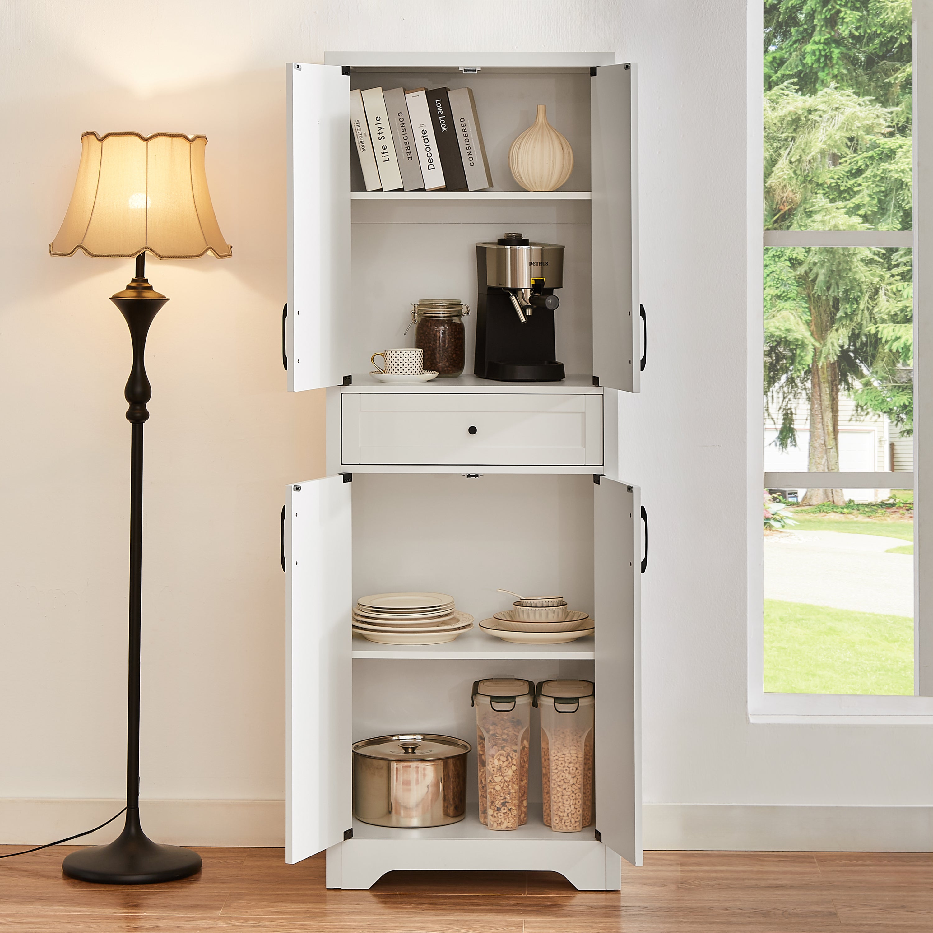68' High Multi-functional Living Room Sideboard