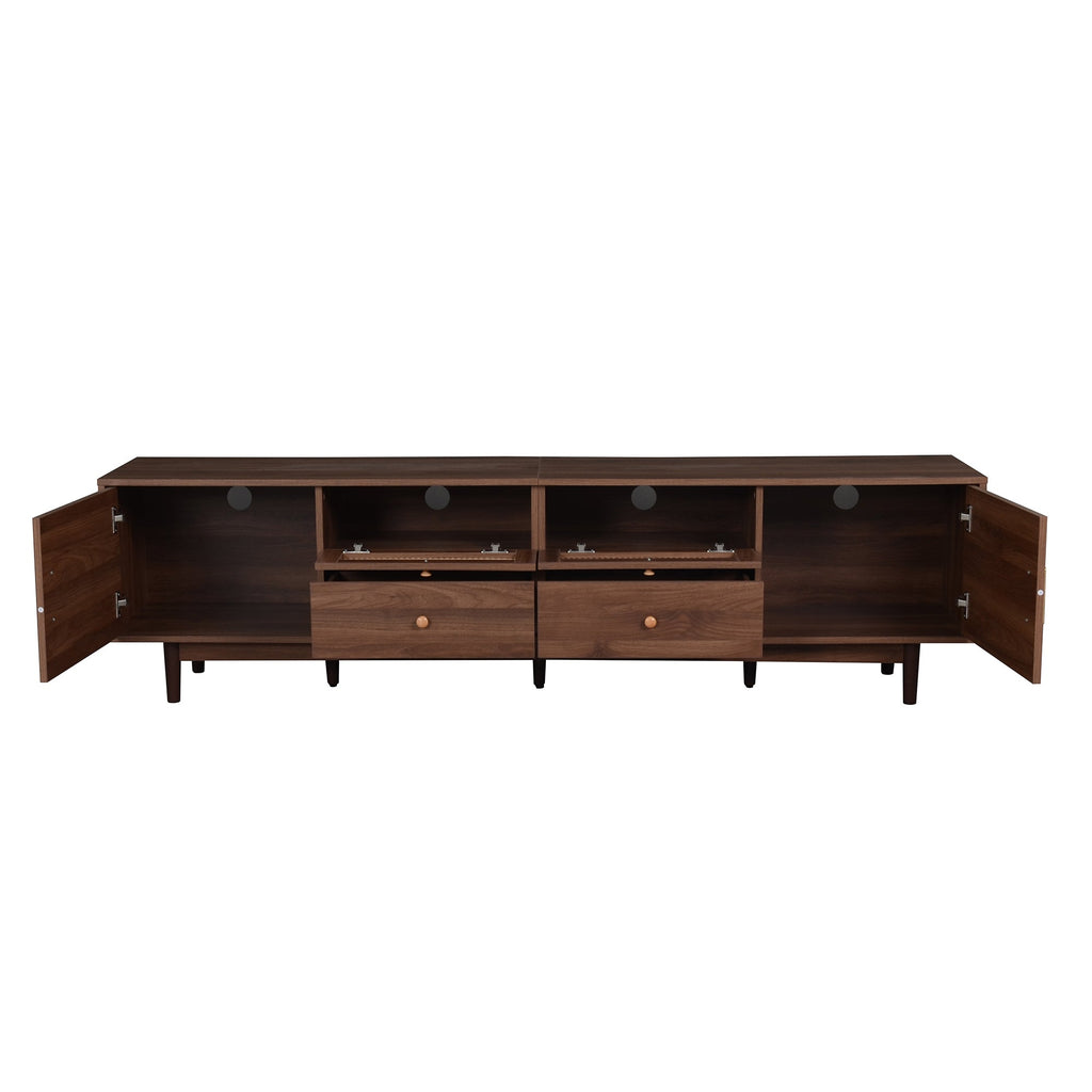 76' Modern Chic Entertainment Center