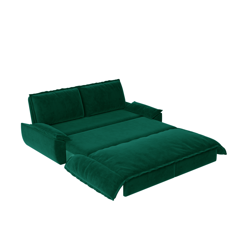 73.2" 3-in-1 Queen Convertible Sleeper Sofa Bed