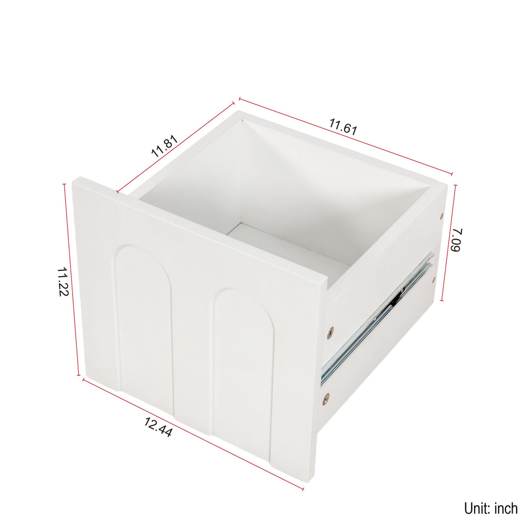 White Sideboard Storage Cabinet