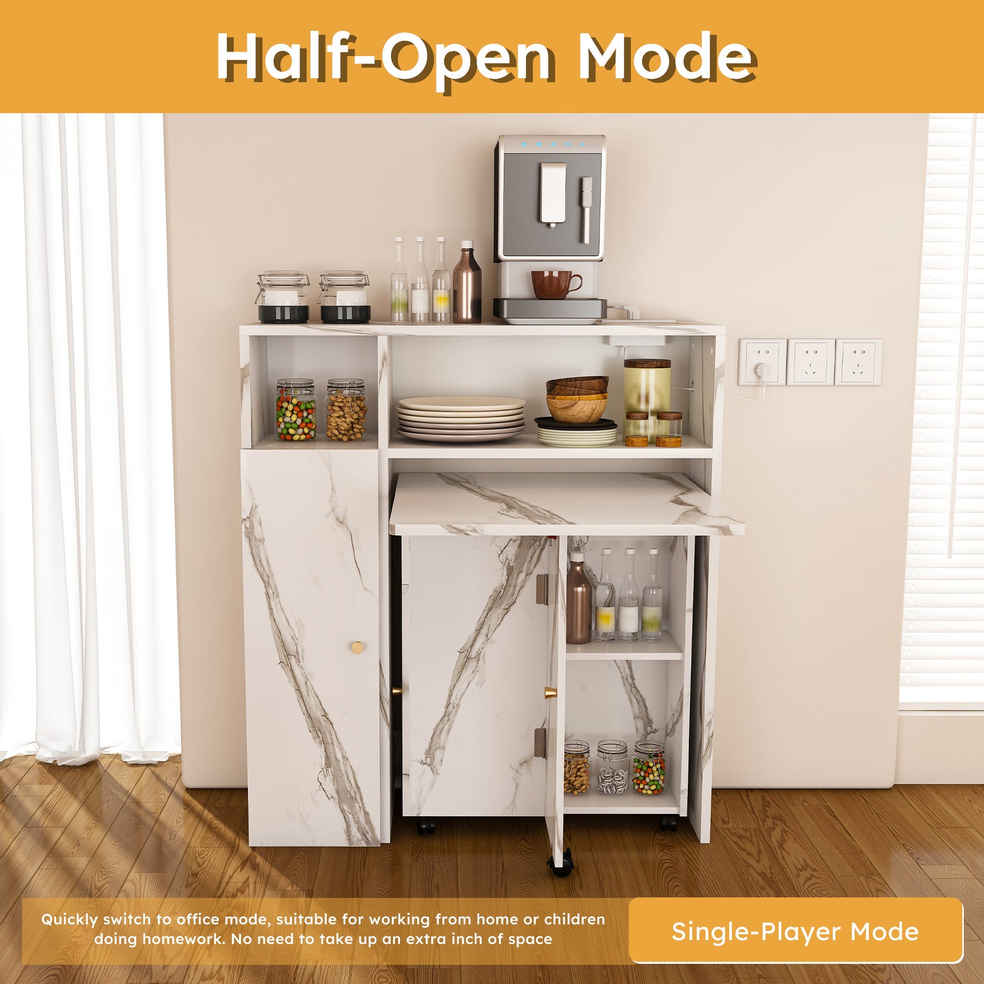 Multifunctional Folding Dining Table