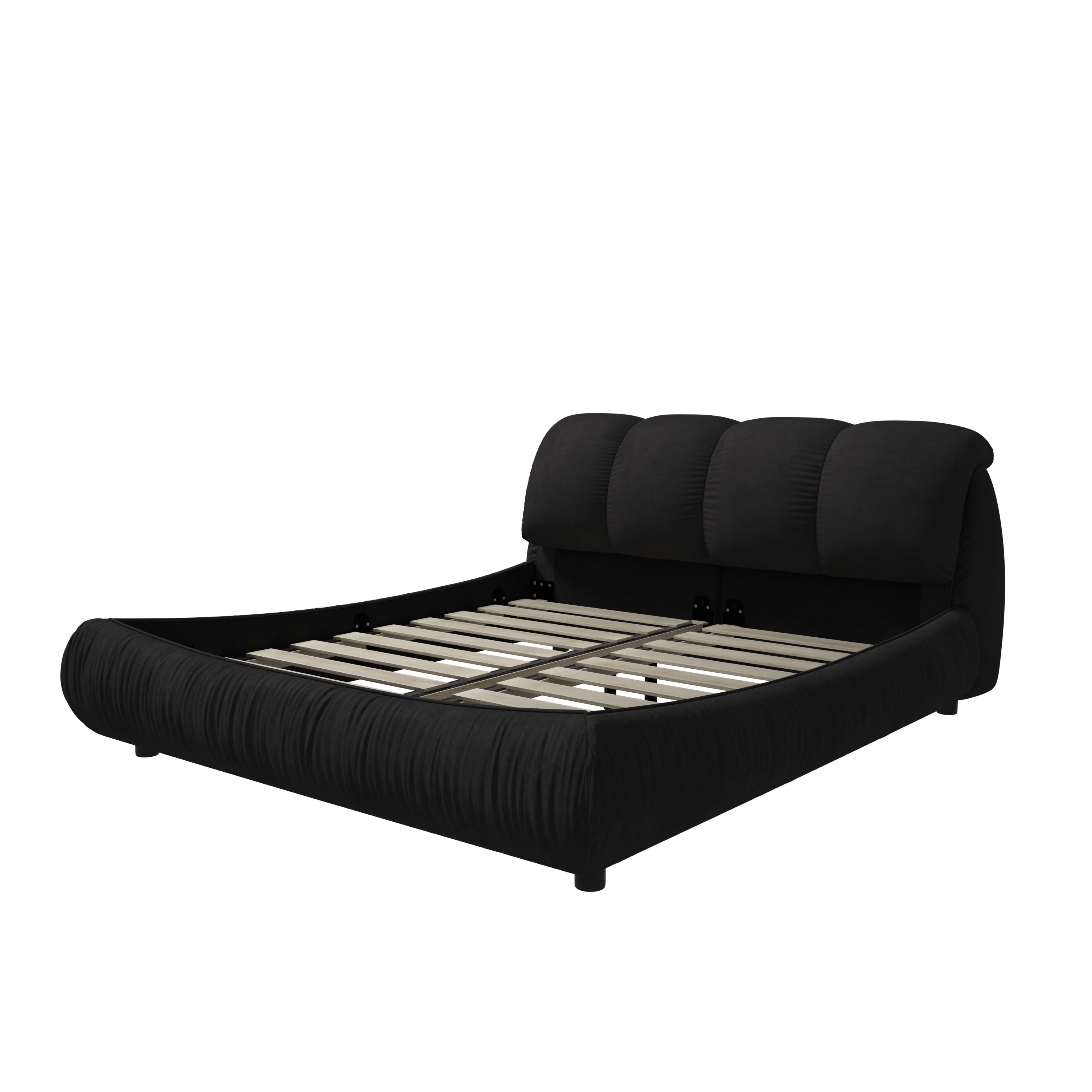 King/Queen Size Luxury Upholstered Platform Bed