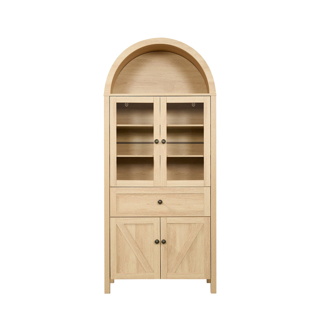 Vintage Style Dome Cabinet