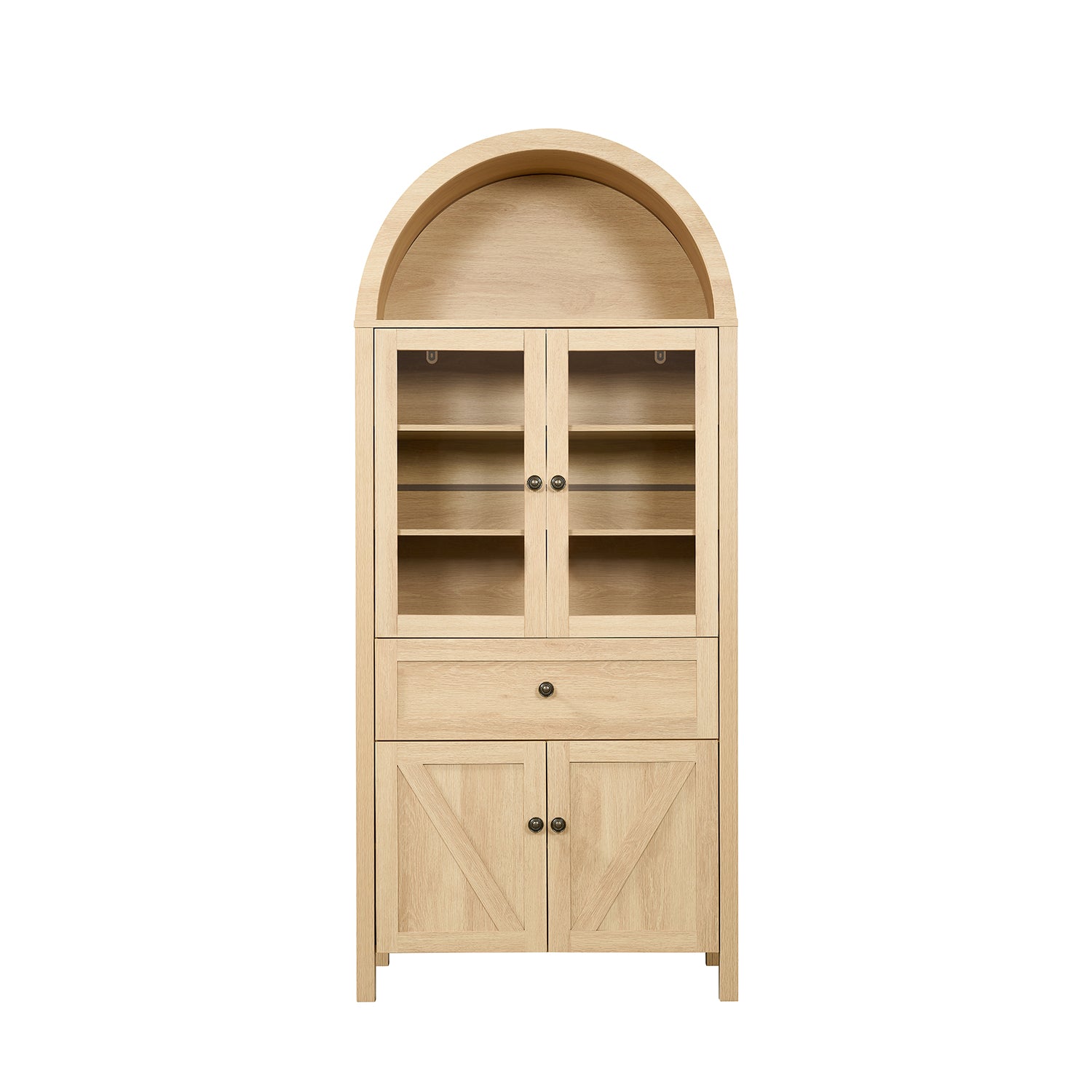 Vintage Style Dome Cabinet
