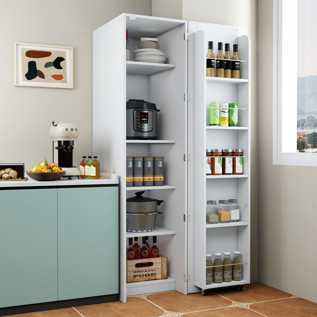 Kitchen Pantry Freestanding Buffet Storage Cabinet