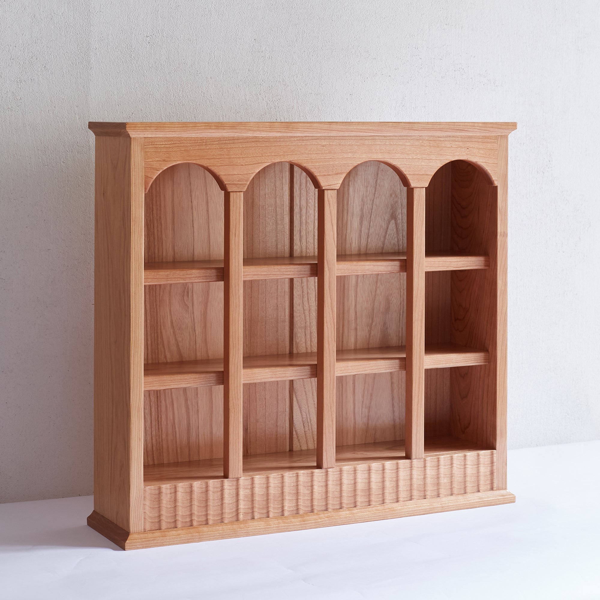A Grade Cherry Solid Wood Storage Rack