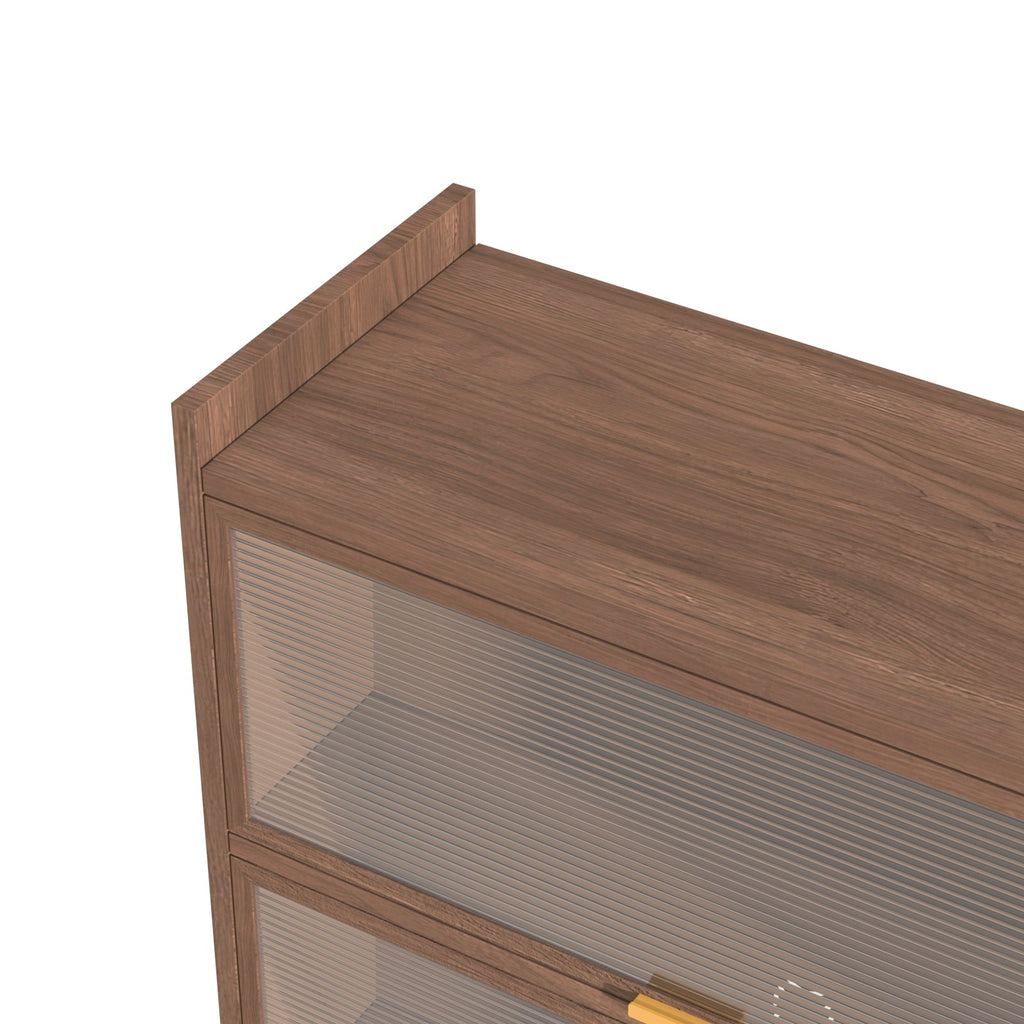 57'' Tall Metal 4 Flip Doors Cabine