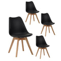 Medieval Modern Style Dining Chairs (Set of Four)