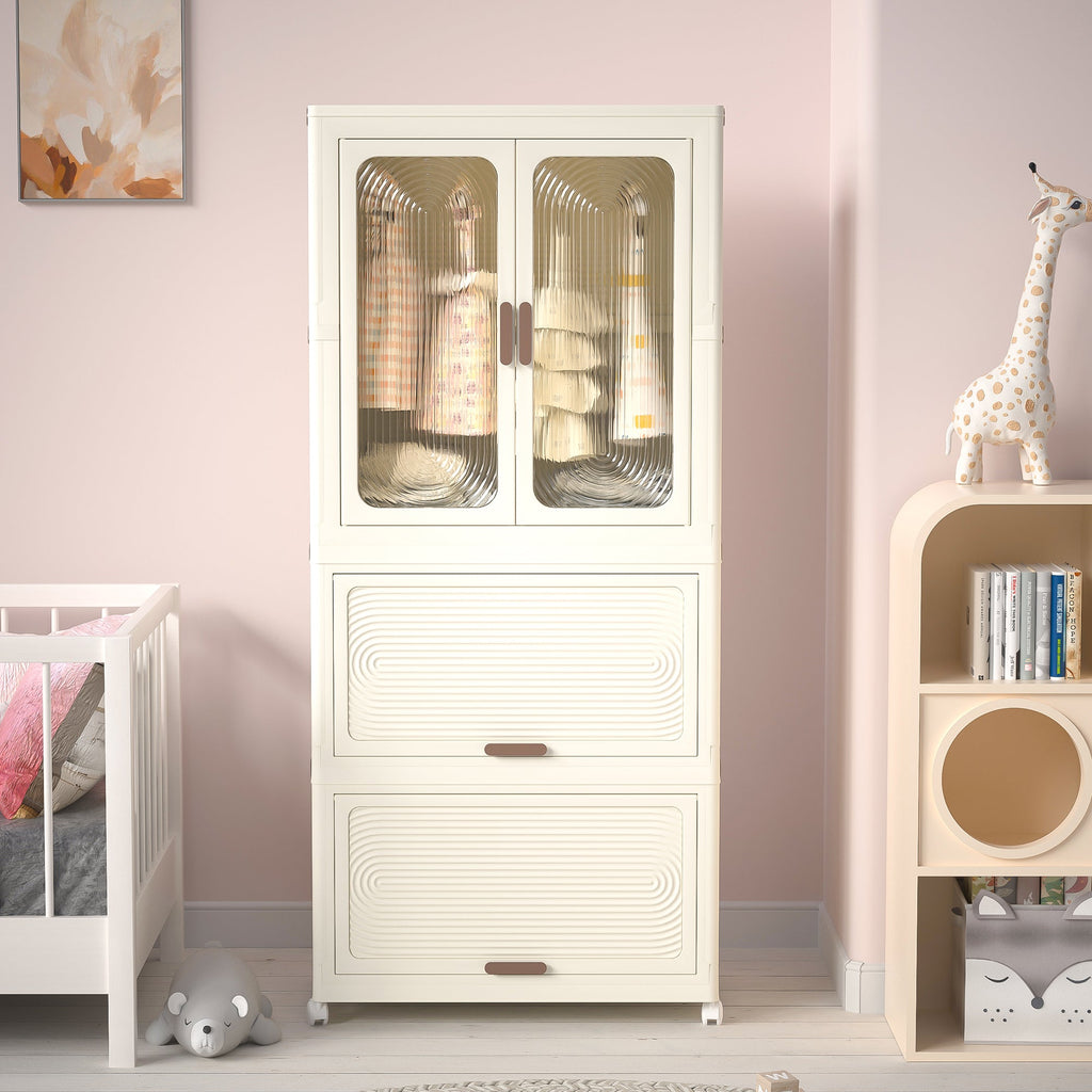 Portable Wardrobe Closet Storage Organizer