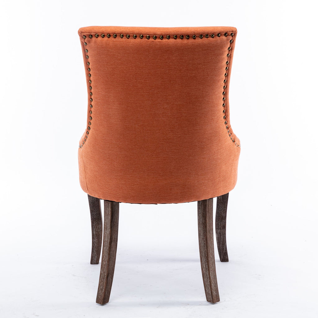 Ultra Side Thickened Fabric Dining Chair (Set of 2)