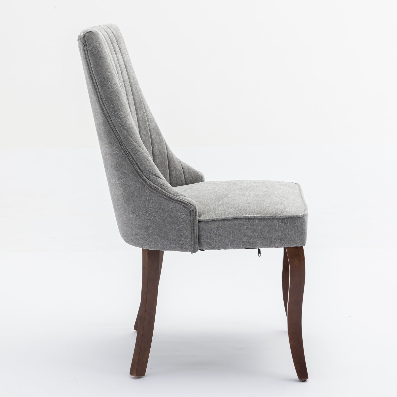 Rayon Cloth Flocking Velvet/Linen Dining Chairs (Set of 2)