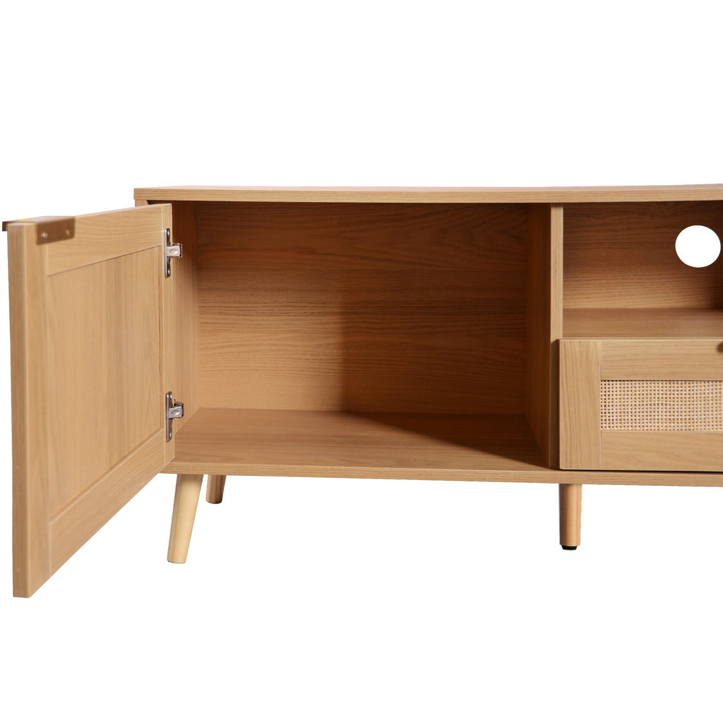 Modern Rattan TV Stand for TVs