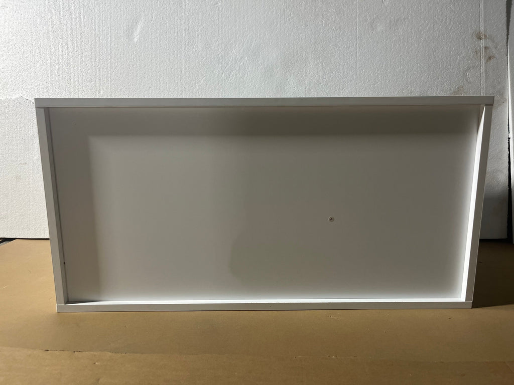 White Wooden Open Toy Storage Box for Kids