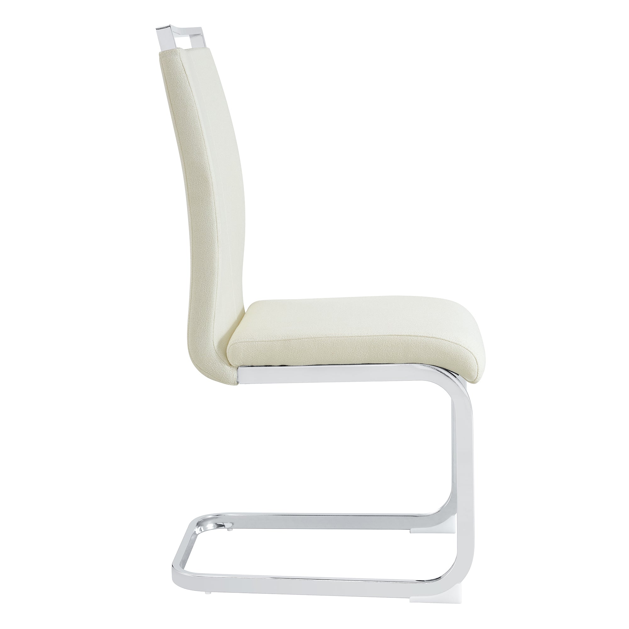 Luxury Style Grainy Fabric-like Dining Chairs (Set of 4)