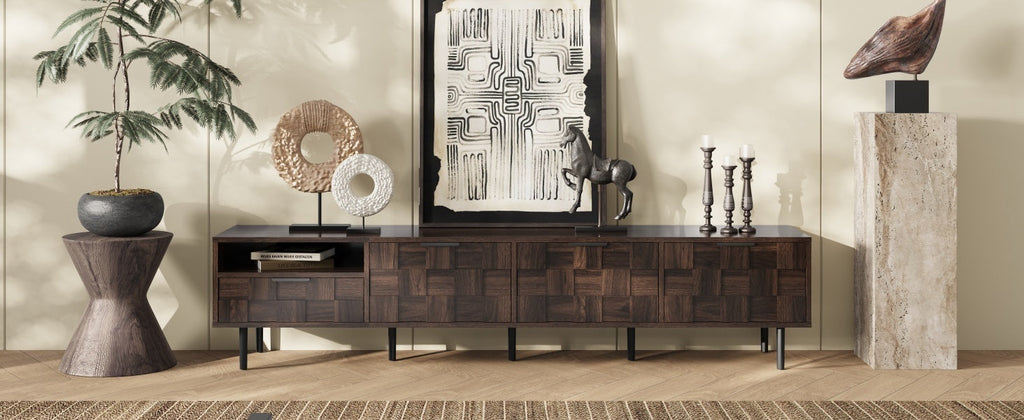 78 ' Mid Century Modern TV Stand