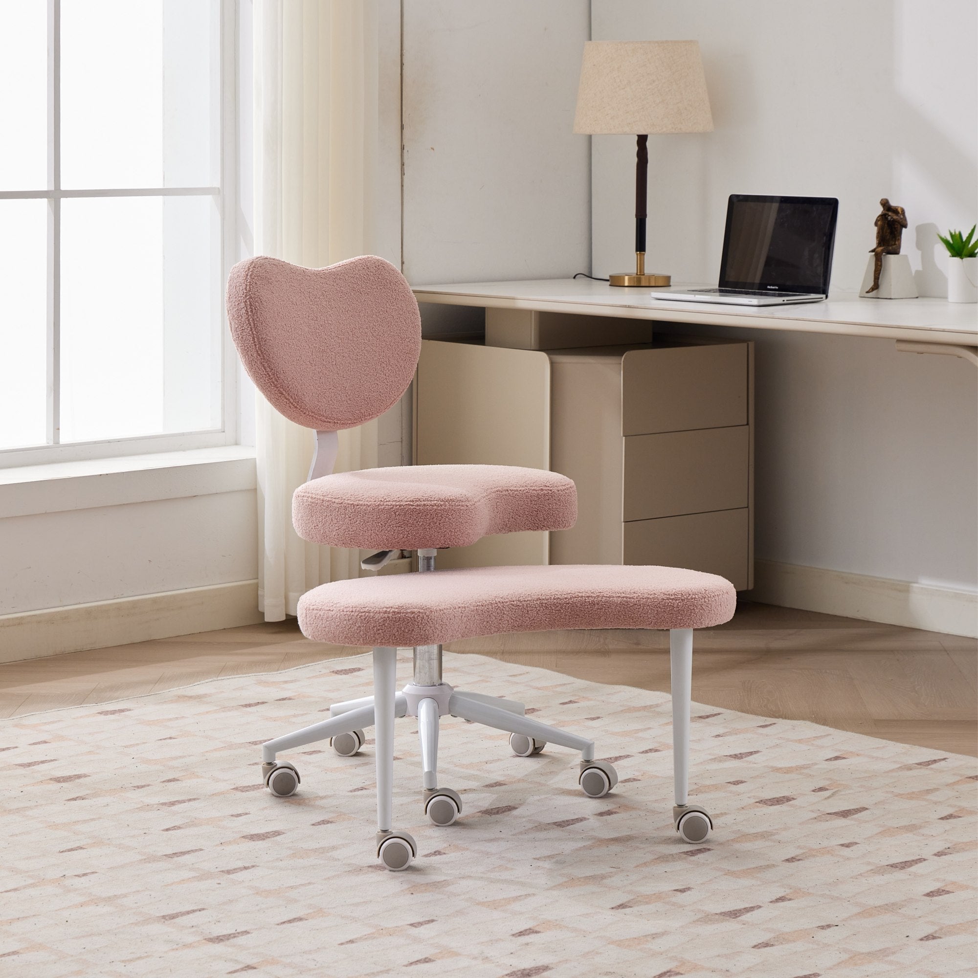 Teddy Meditation Cross Legged Chair with Wheels