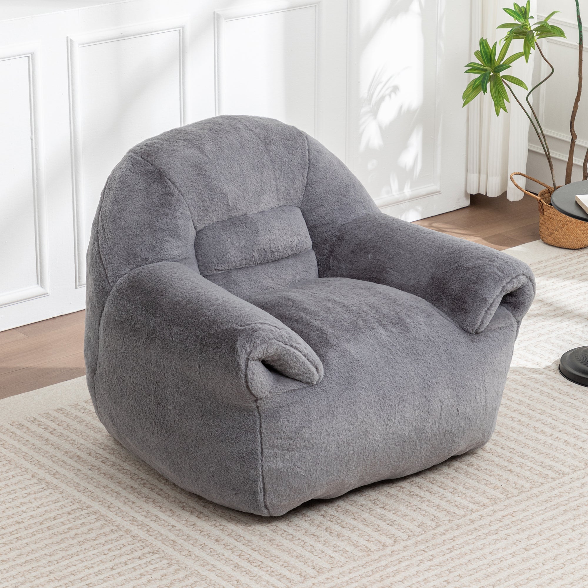 Comfy Bean Bag Sofa with Back Support