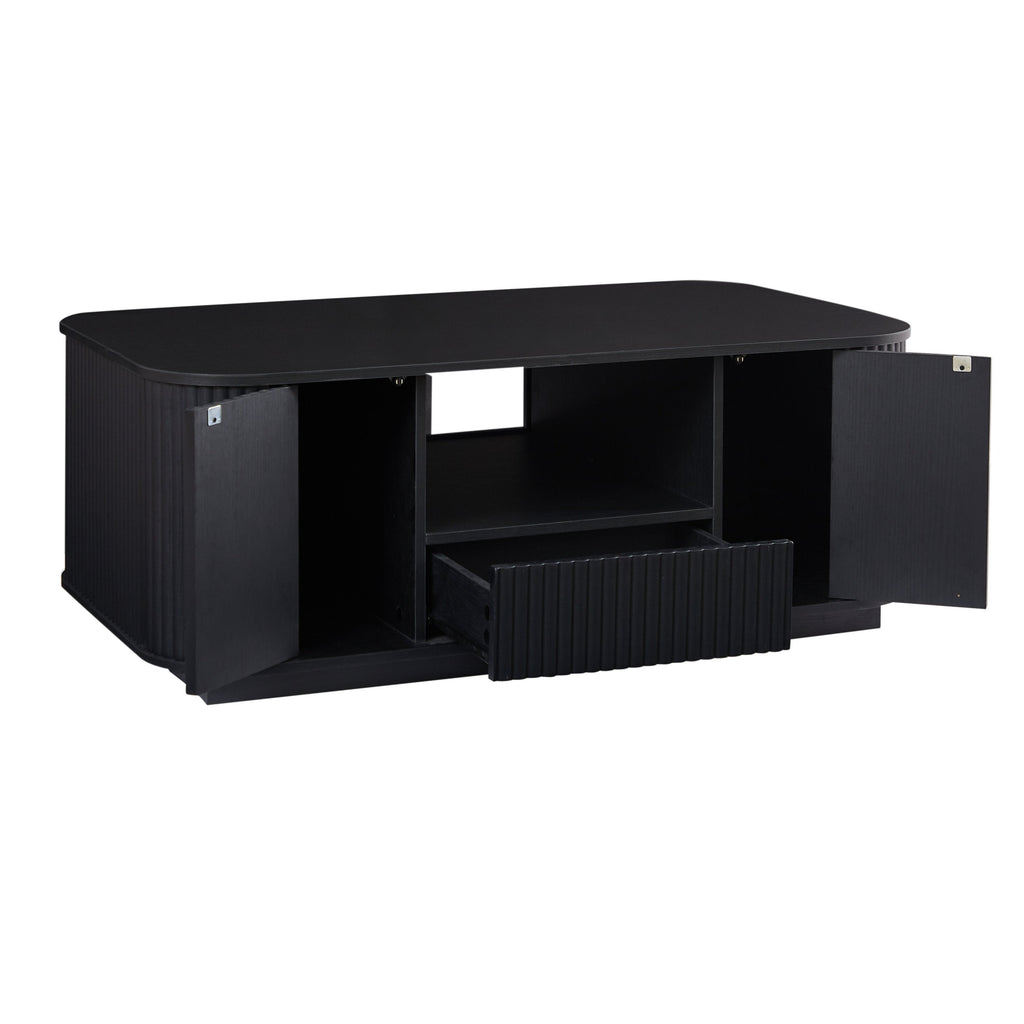 46.5' Modern Luxury Oval Coffee Table