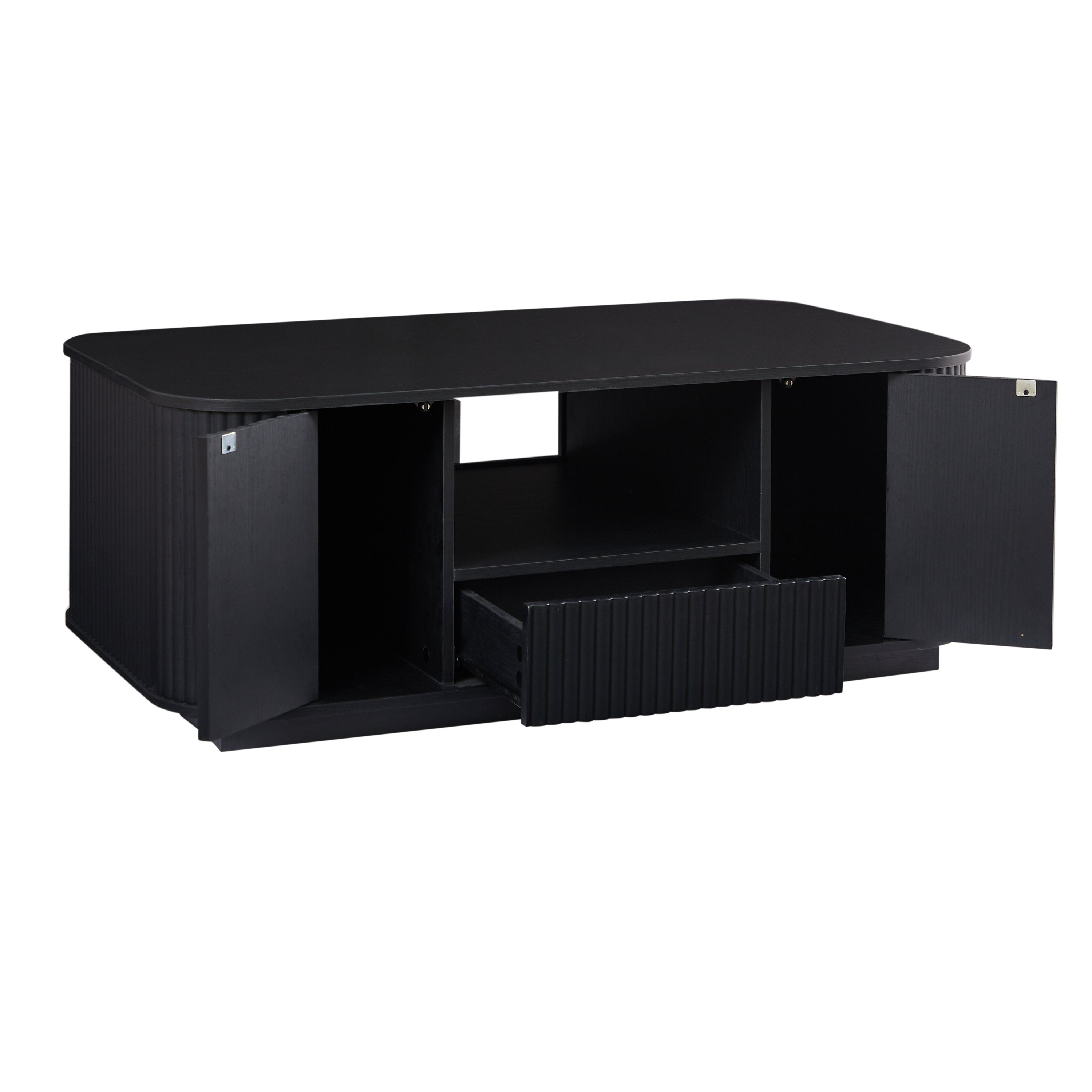 46.5' Modern Luxury Oval Coffee Table