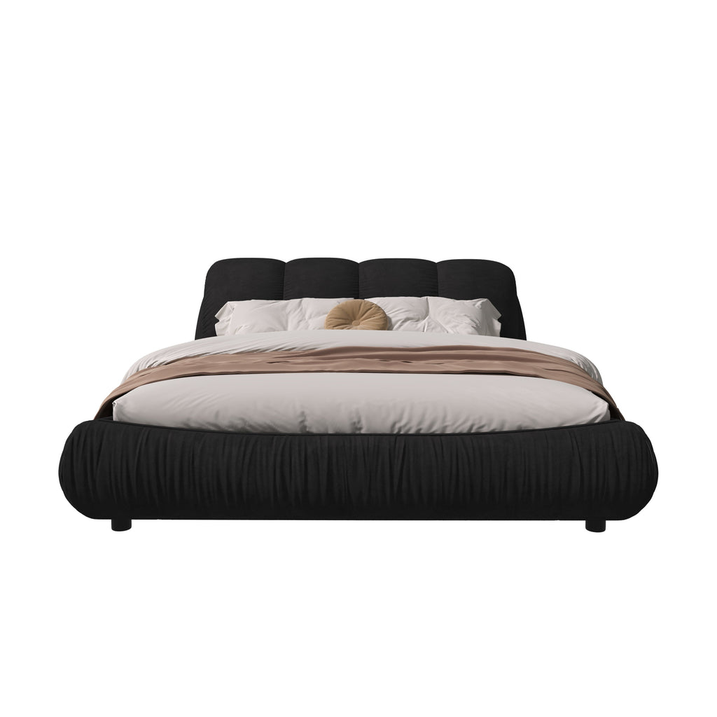 King/Queen Size Luxury Upholstered Platform Bed