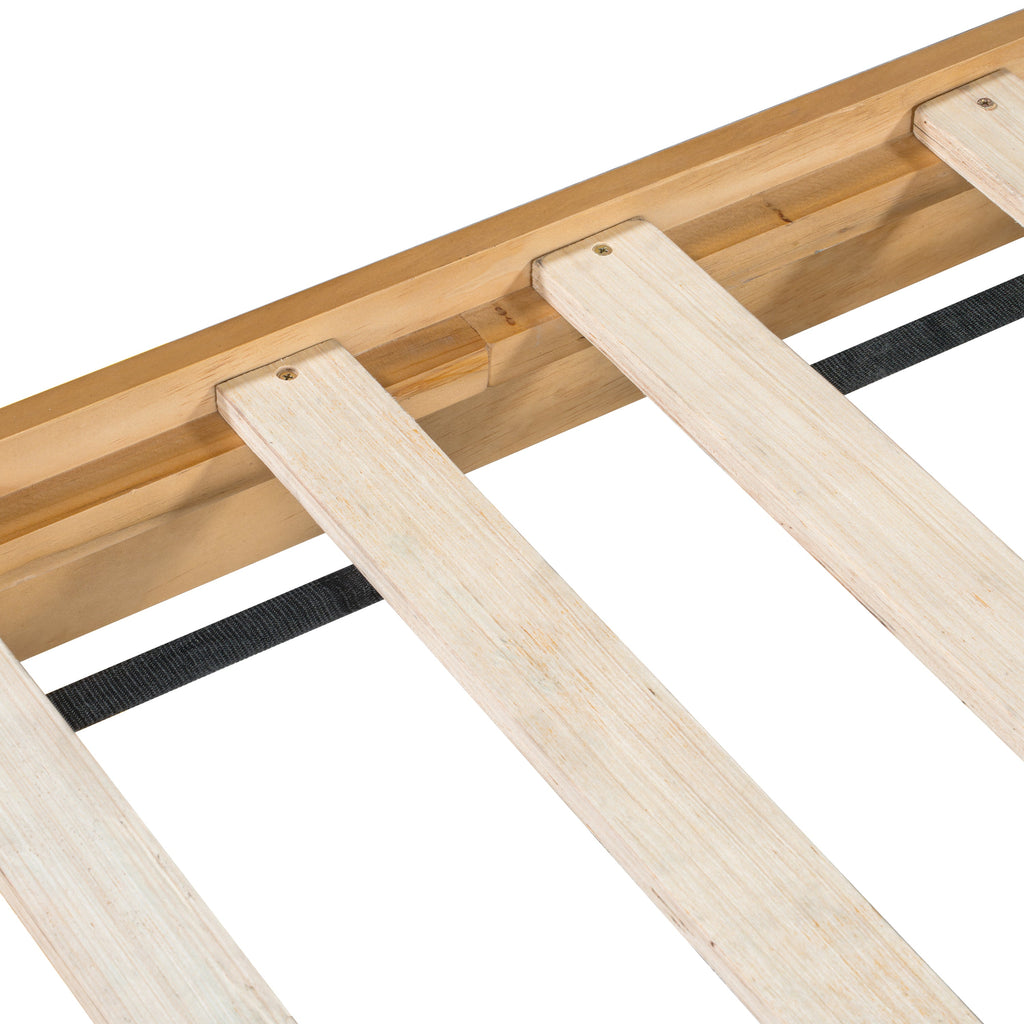 Queen Size Premium Pine Wood Queen Bed Frame