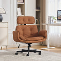 Pet Friendly Criss Cross Chair Swivel Task Office Chairs with Wide Seat