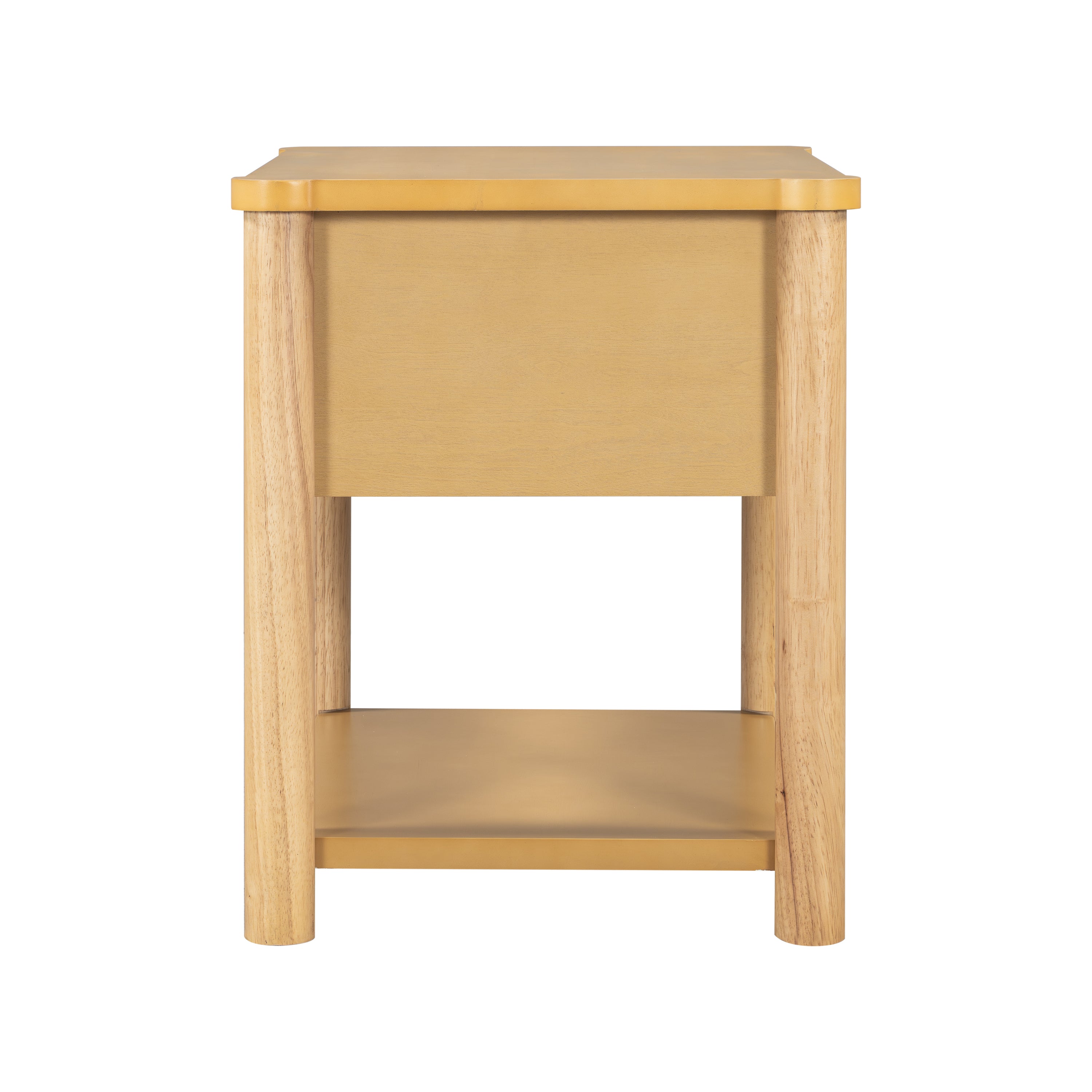Modern King Bed Frame Set with 2 Nightstands