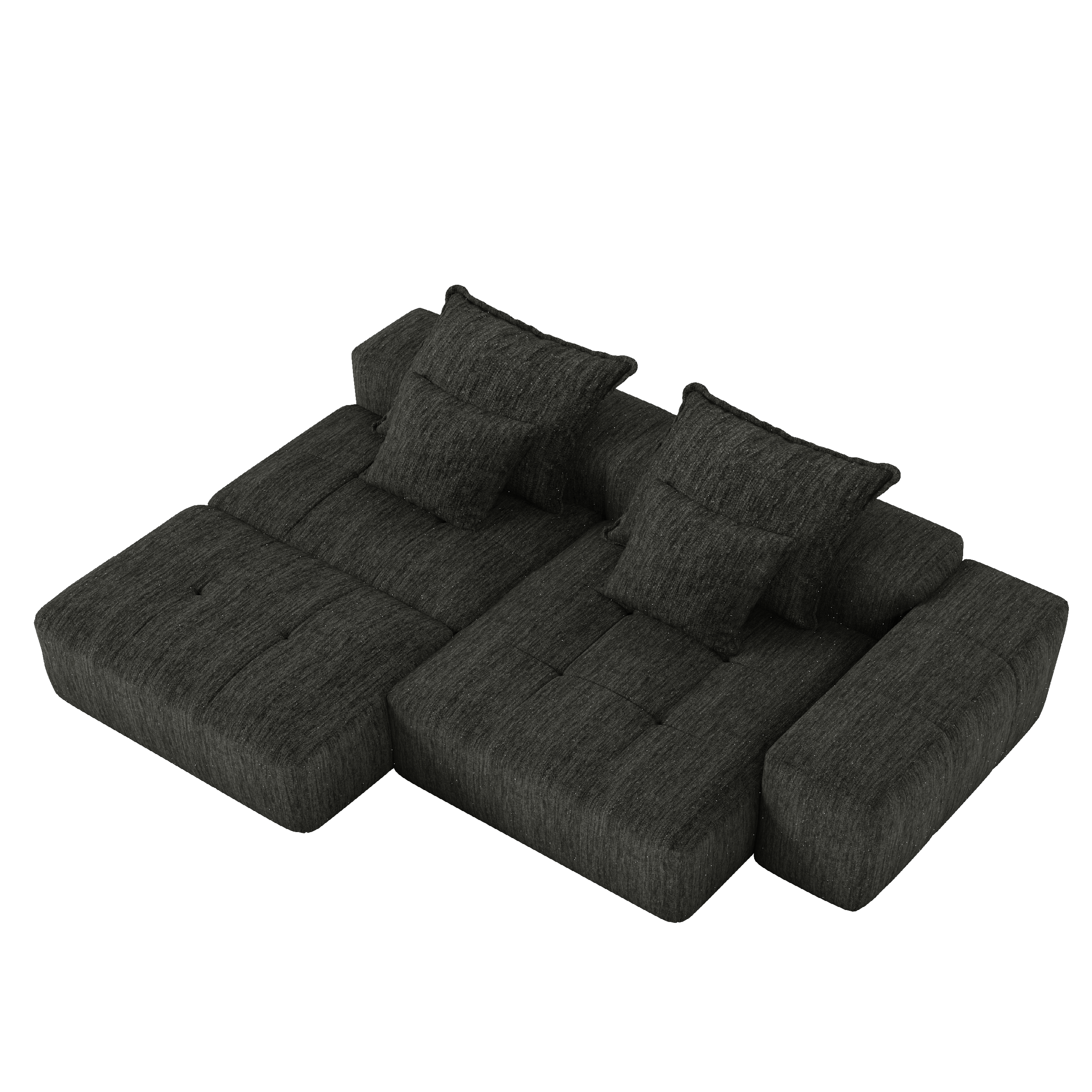Modern Oversized Modular Sectional Sofa