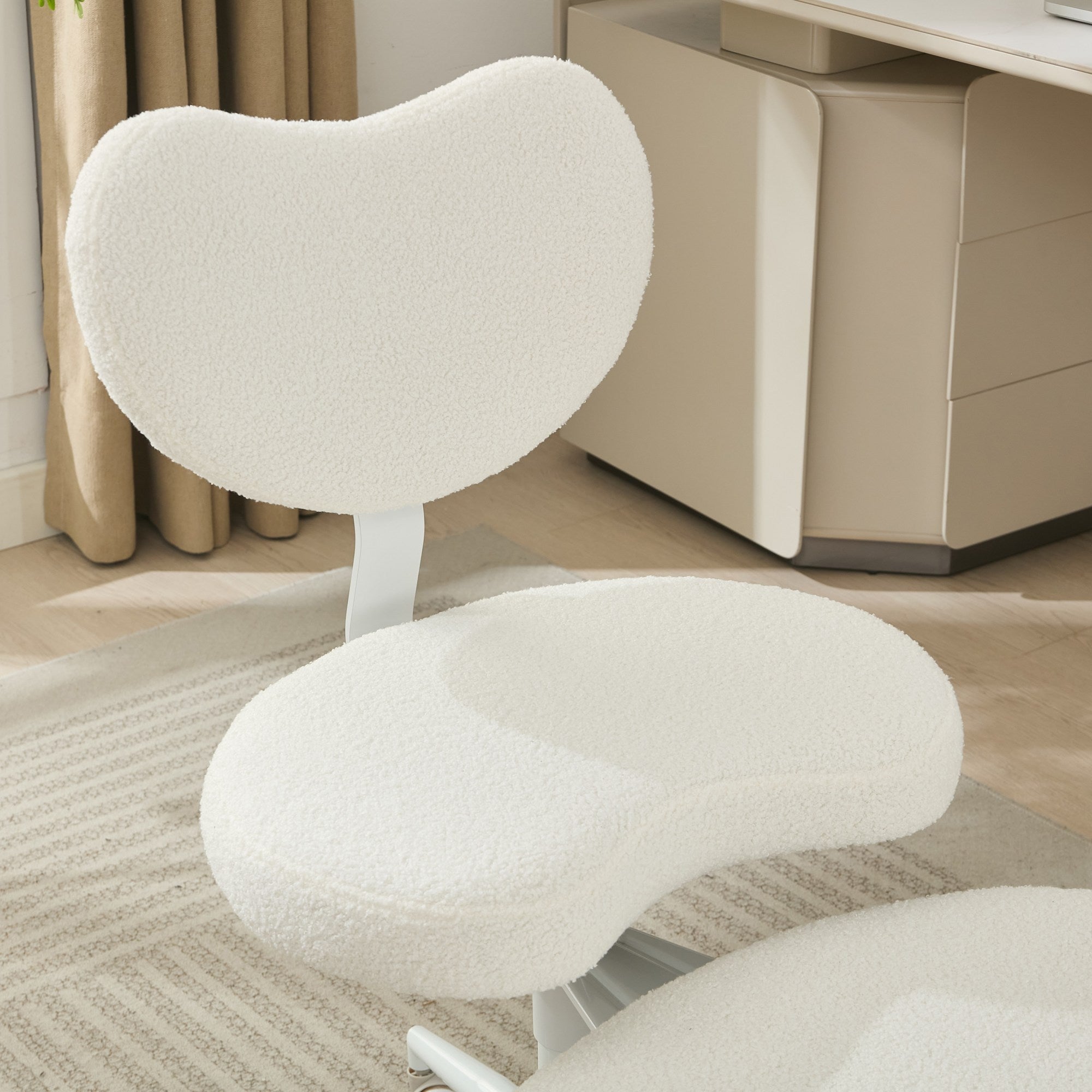 Teddy Meditation Cross Legged Chair with Wheels