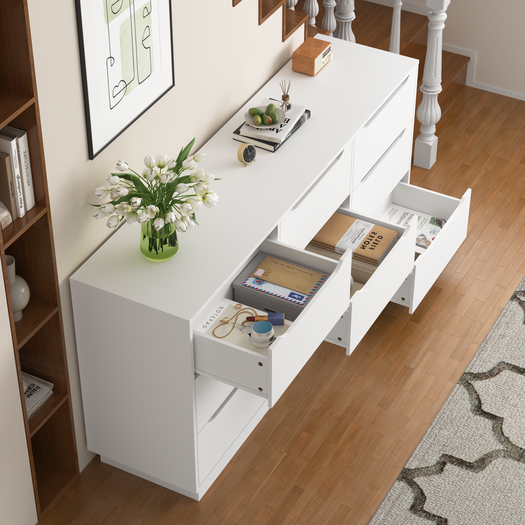 9 Drawer Dresser for Bedroom with Deep Drawers