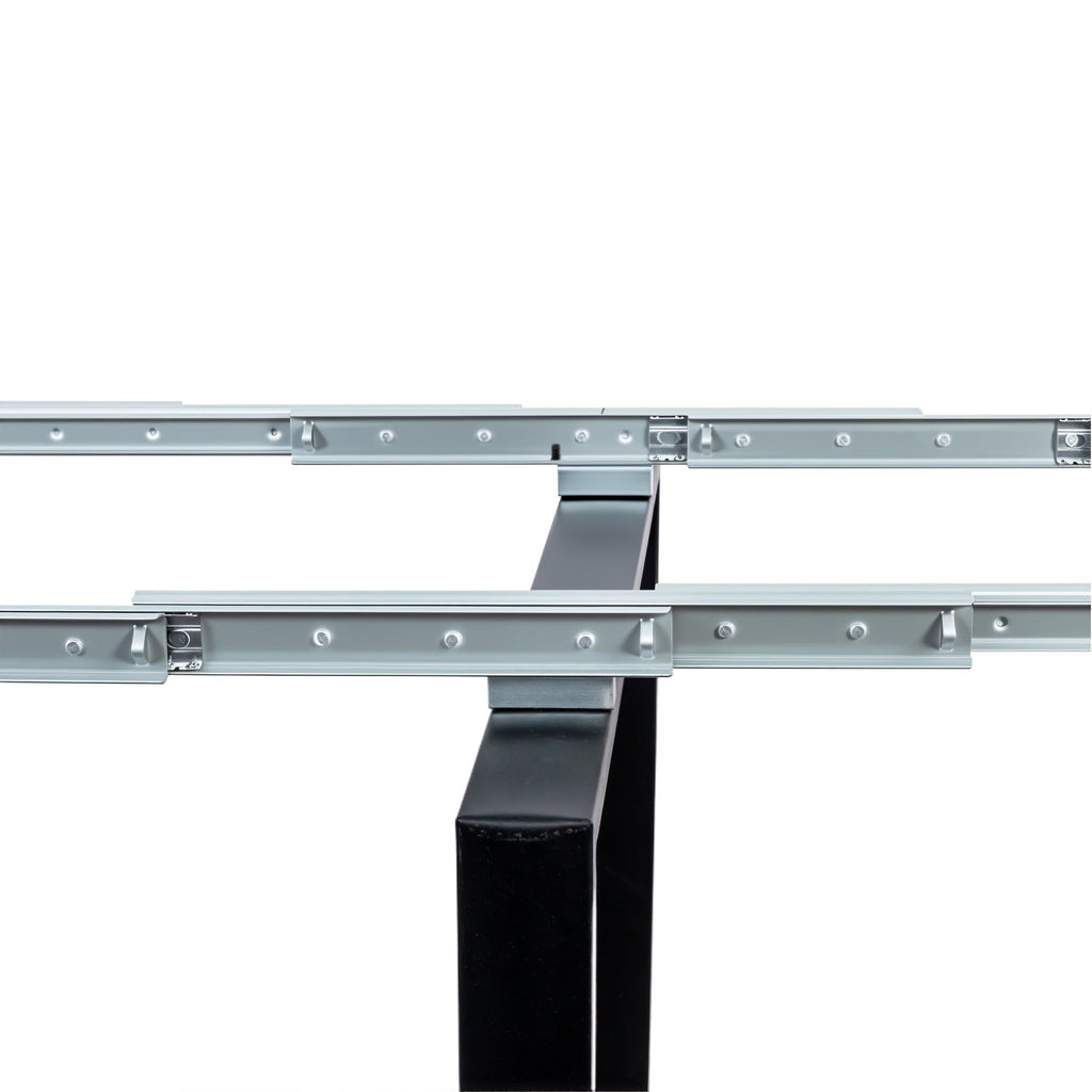 Modern Multifunctional Extendable Dining Table with Outlet