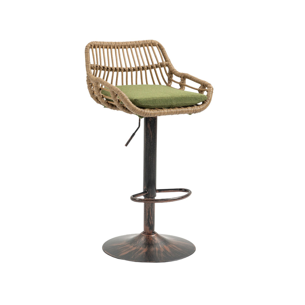 Modern Swivel Bar Stools (Set of 2)