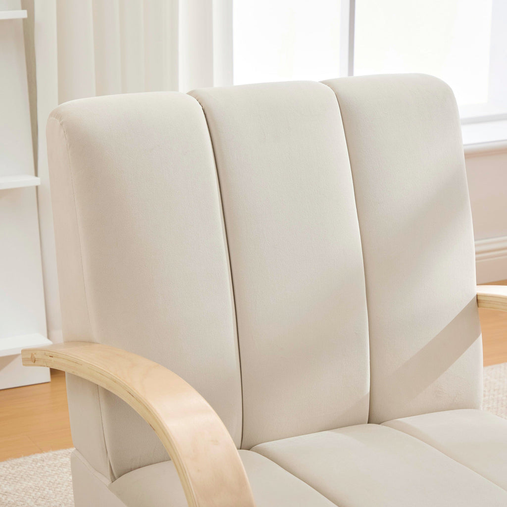 Modern Upholstered 360° Swivel Accent Chair