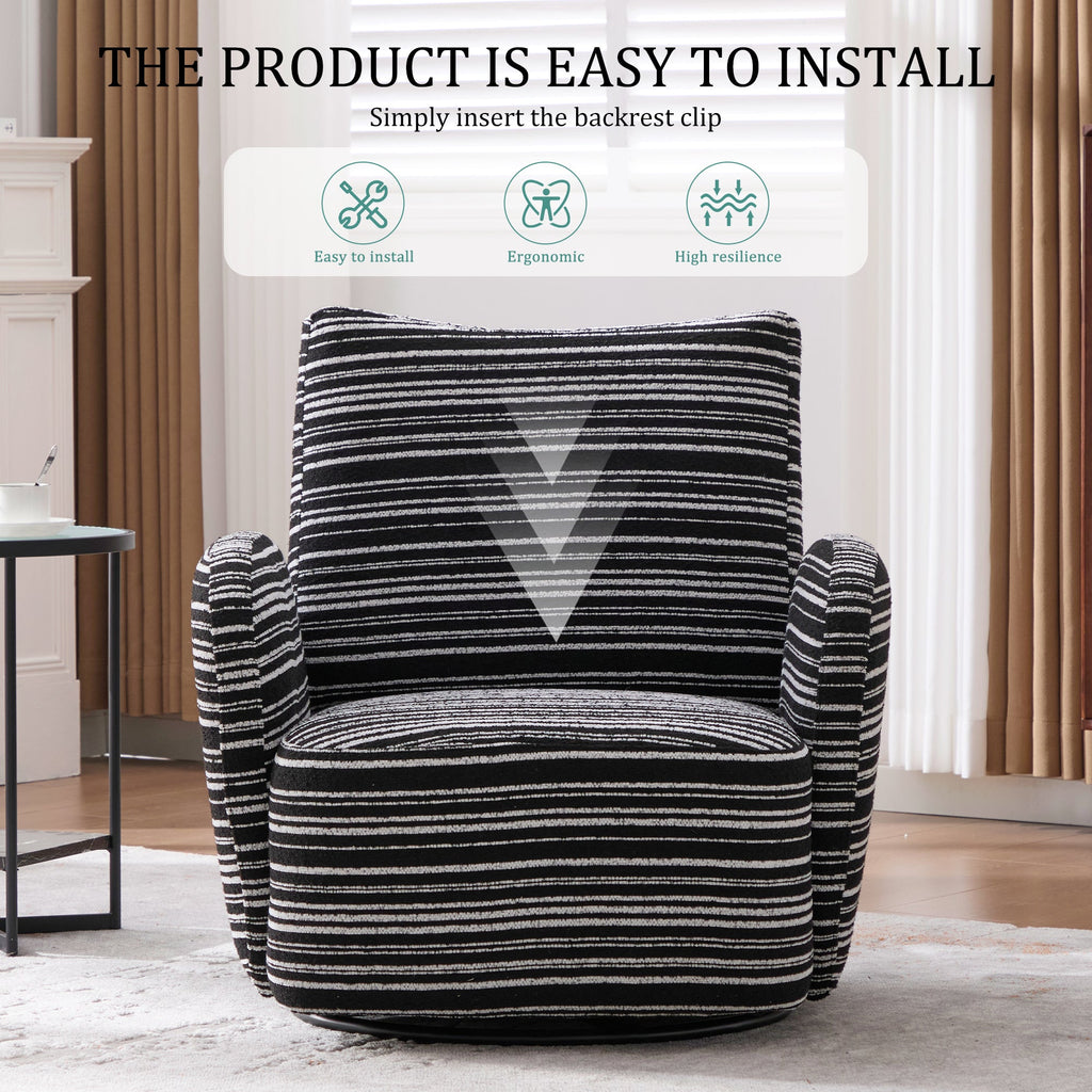 Modern Style Swivel Leisure Chair