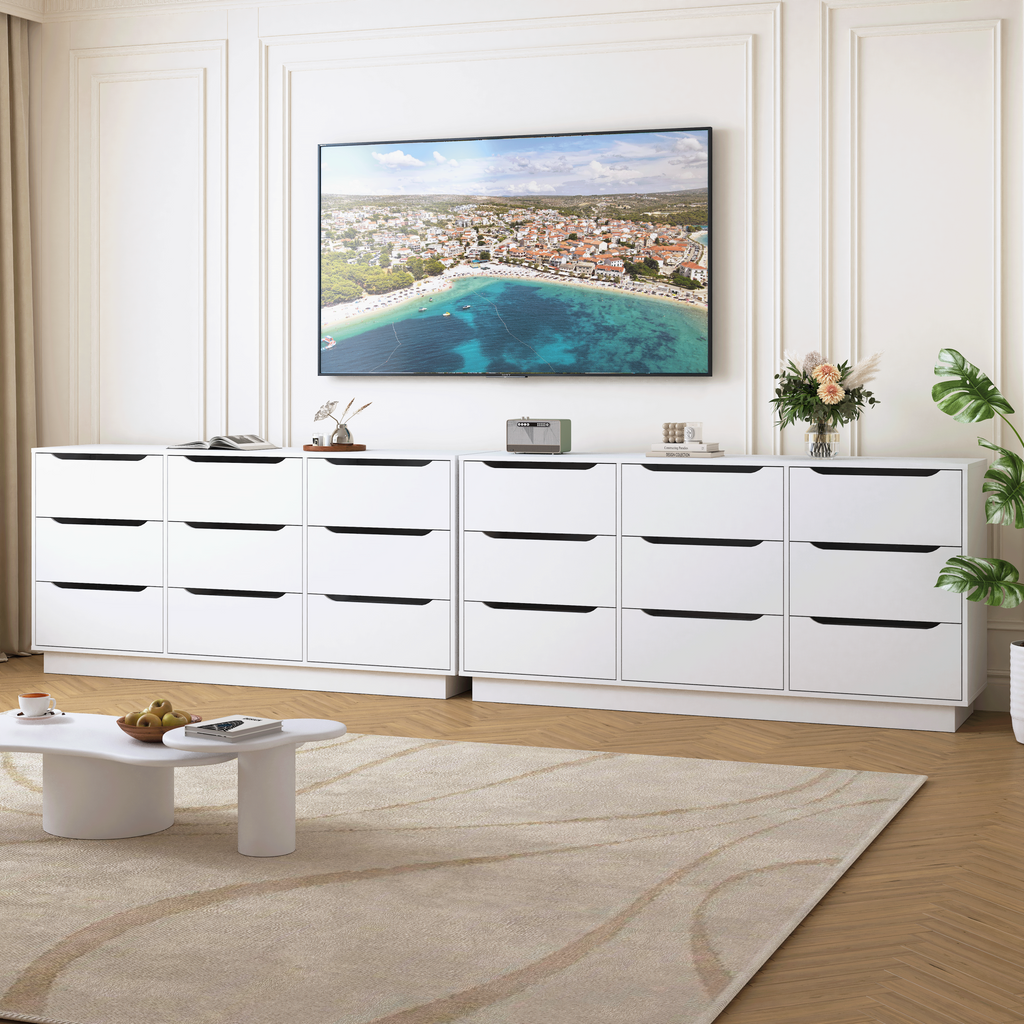 9 Drawer Dresser for Bedroom with Deep Drawers