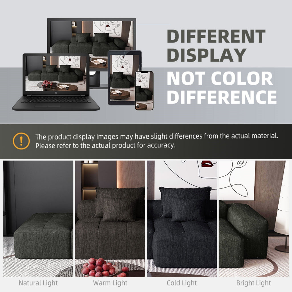 Modern Oversized Modular Sectional Sofa