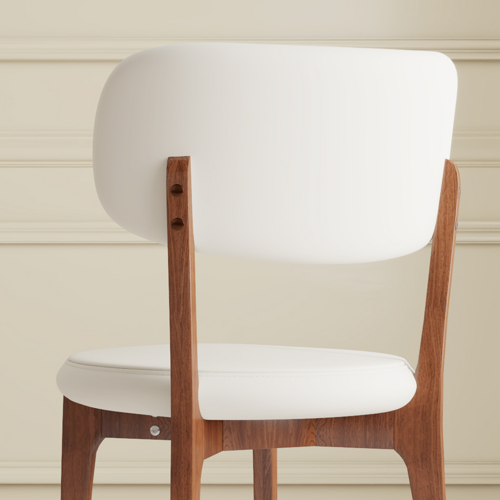 Modern PU Leather Dining Chairs (Set of 2)