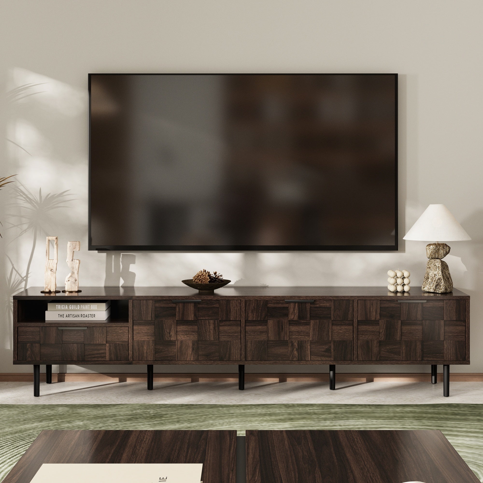 78 ' Mid Century Modern TV Stand