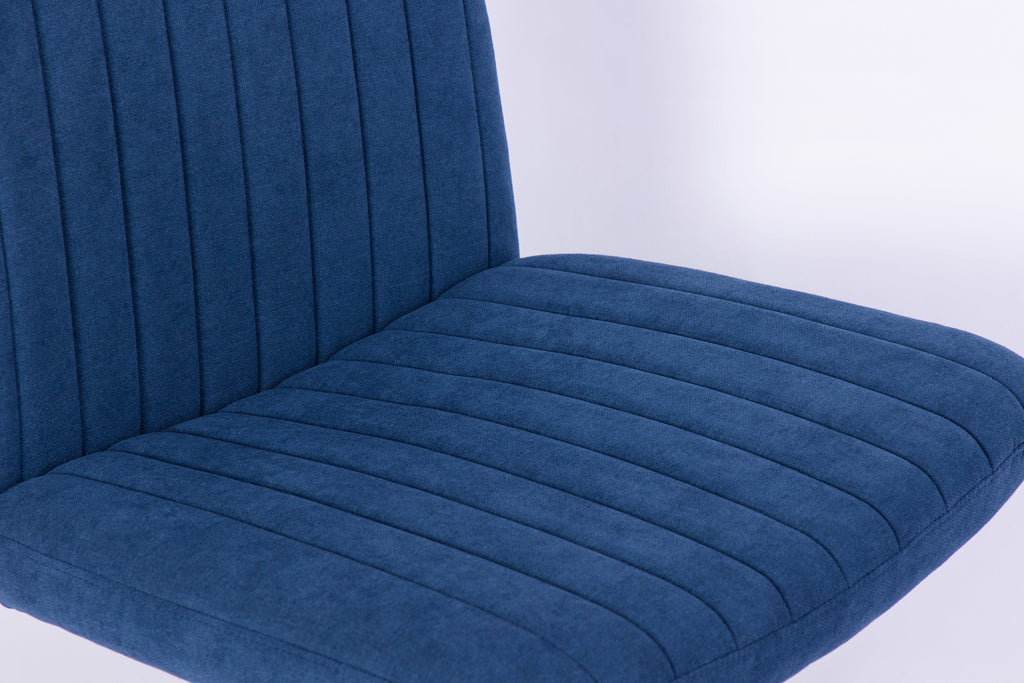 Criss Cross Armless Office Chair with Wheels