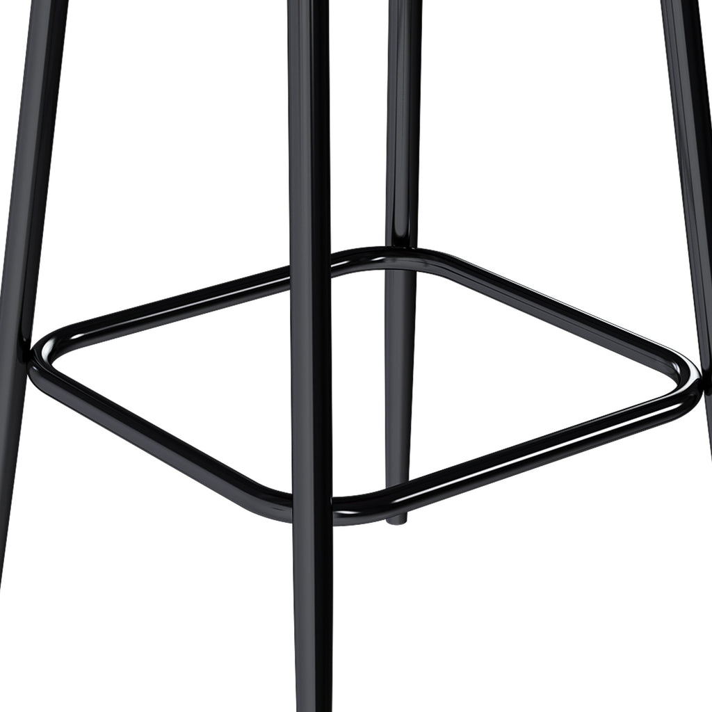 Modern Bar Stools with Swivel Mechanism (Set of 2)