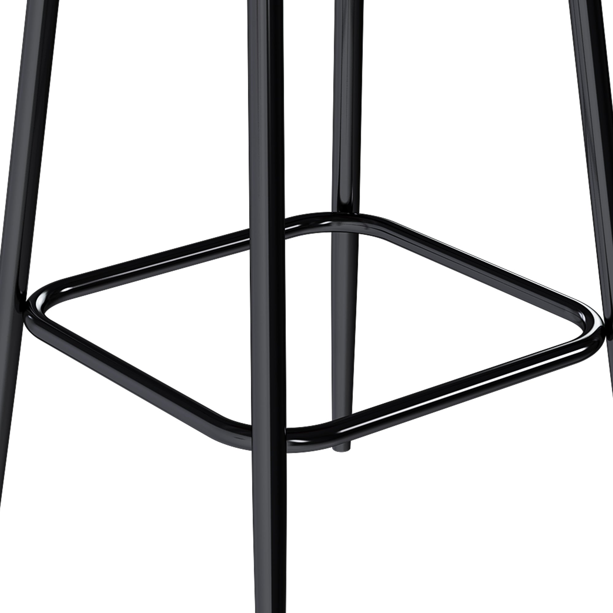 Modern Bar Stools with Swivel Mechanism (Set of 2)